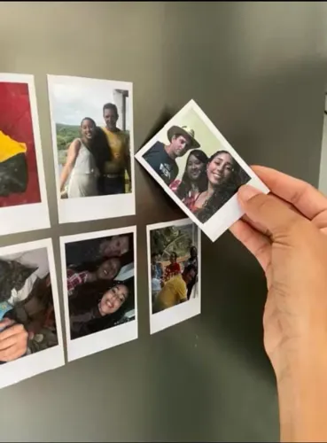 Foto polaroide imã 