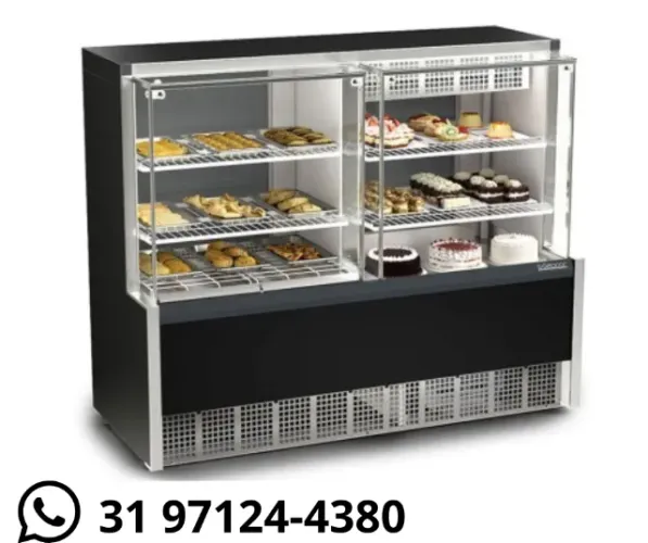 Balcão Refrigerado / Estufa Gelopar 1,4M Novo