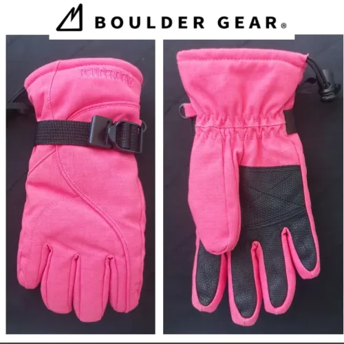 Luvas de inverno infantis Boulder Gear - Rosa