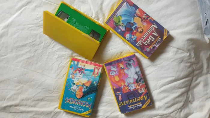 VHS Disney - 4 fitas