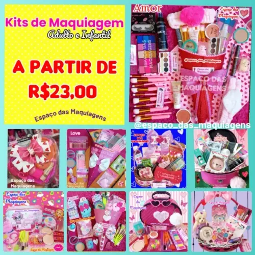Kits de Maquiagem A partir de 23,00