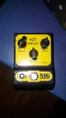 Pedal de guitarra hot drive nig