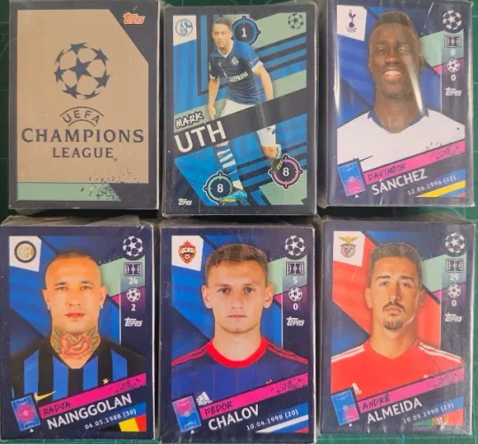 Figurinhas Champions League 2018-2019 - Kit Completo.