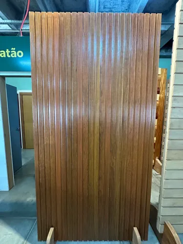 Porta JATOBÁ maciça de primeira 2.30x1.20 peça única