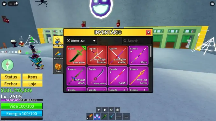 Conta de roblox (Blox Fruits)