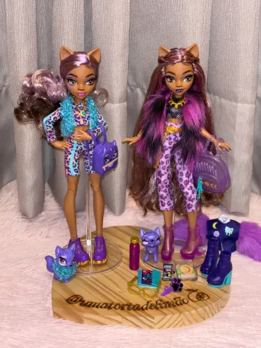 Monster High Clawdeen Wolf Core Refresh + Faboolous Pets Envio Imediato (Incompletas)