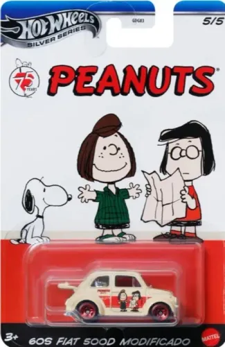 Hot Wheels - 60s Fiat 500D Modificado - Peanuts