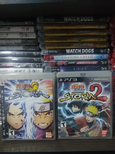 Naruto Últimate Ninja 1 e 2 PS3