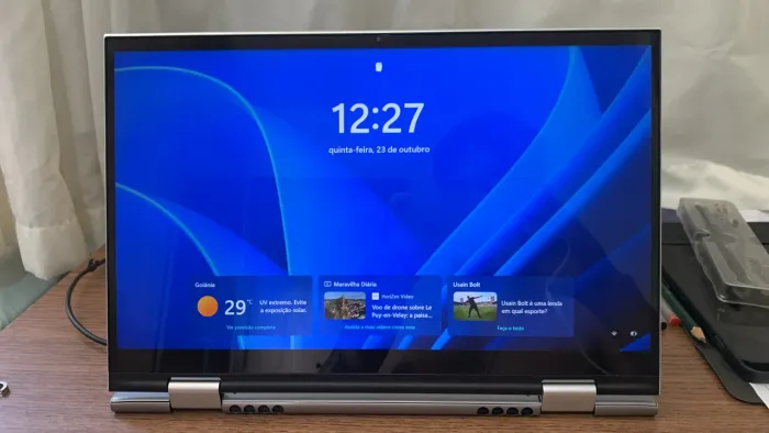 Notebook Dell - Quase novo, touchscreen, estado impecável
