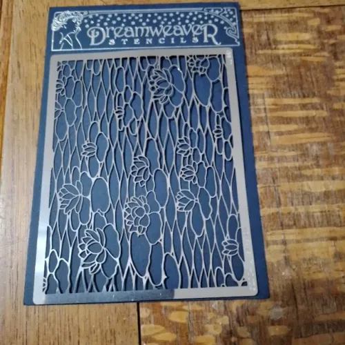 Stencil metalico Ninféias 