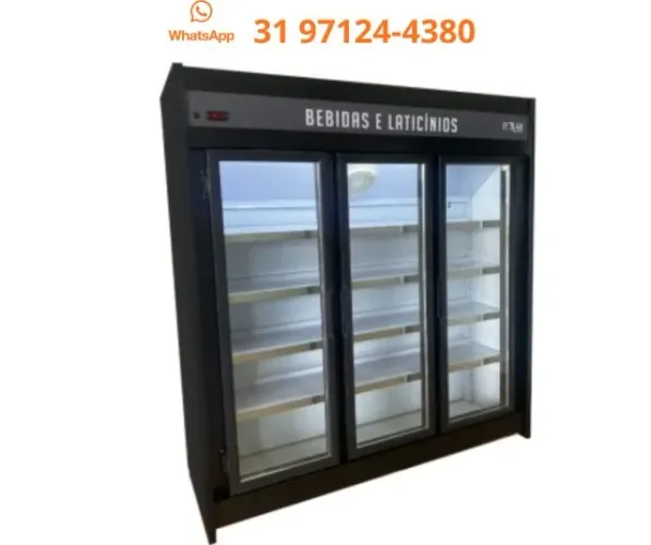 Refrigerador Expositor 3 Portas 127v Polar