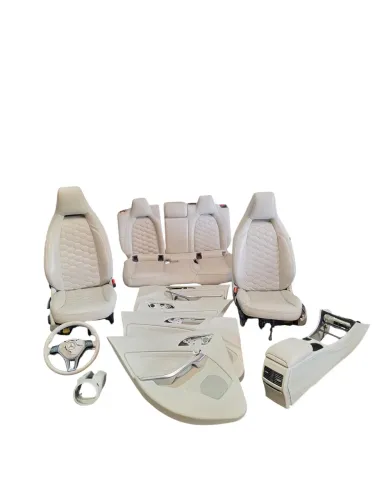 Jogo Bancos Capa Porta Console Volante Mercedes Gla 2015