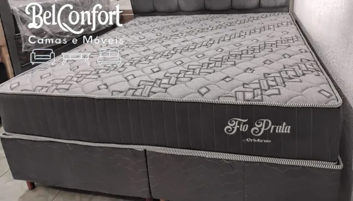 CAMA BOX QUEEN MOLAS ENSACADAS TOP DE LINHA