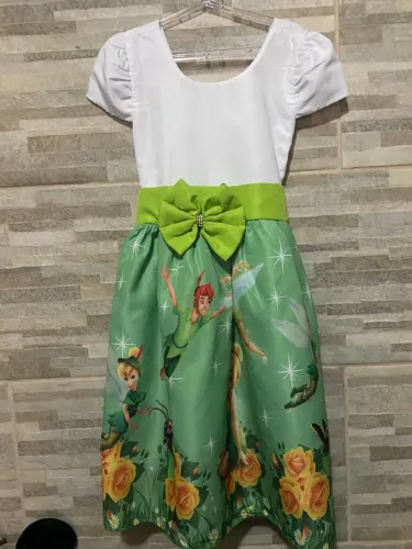 Vestido Infantil Peter Pan Temático