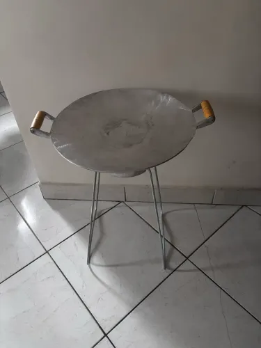 Disco de arado em alumínio batido completo