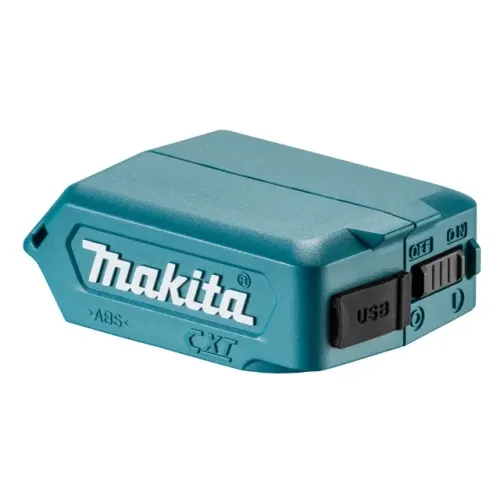 Adaptador de Bateria 12V CXT Compacto para Dispositivos USB Makita ADP08