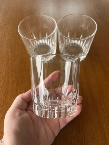 Copo baixo para whisky!