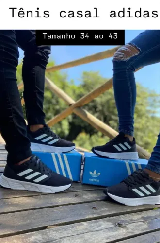 Tênis Adidas Casual - Tamanhos 34 a 43
