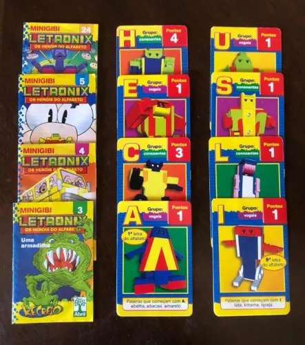 Mini Gibis e Cartas - Letronix 2001