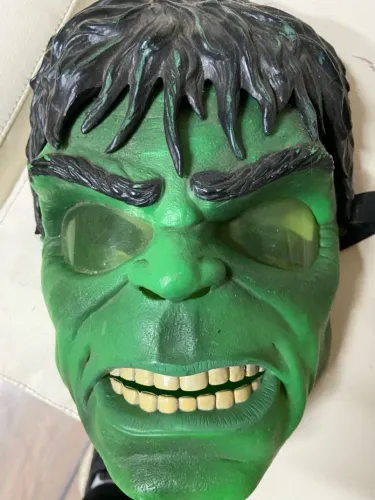 Máscara do Hulk com LED 2008 Hasbro 