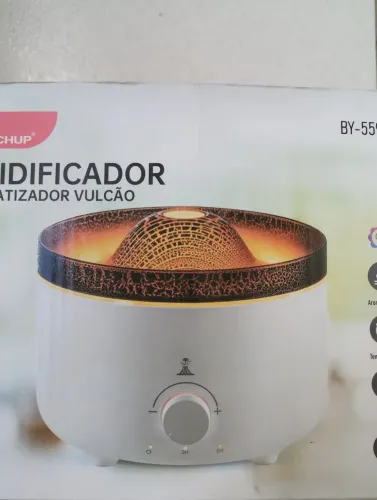 Umidificador e Aromatizador Vulcão