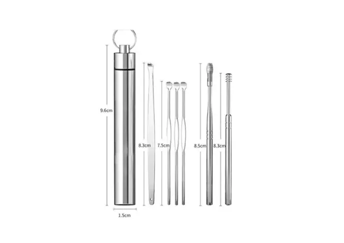 Kit Limpeza Multifuncional 07pcs  