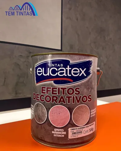 Tinta Efeito Decorativo Eucatex 5Kg