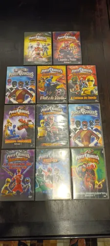 Coleção de DVDs Power Rangers