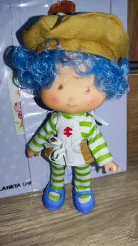 Boneca Crepe Suzete Strawberry Shortcake - Vintage