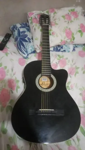 Violão Gianini elétrico com afinador embutido 