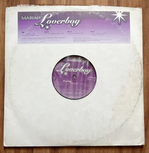 Mariah Carey Vinil Single Loverboy Duplo Promocional 