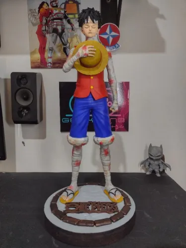 Action Figure 53cm Luffy Pós-Luta (Entrega grátis*)