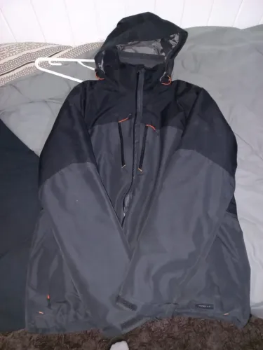 Casaco Masculino de Trekking Impermeável 3 em 1 FORCLAZ