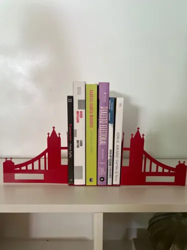 Suporte para livro Vermelho Ponte de Londres