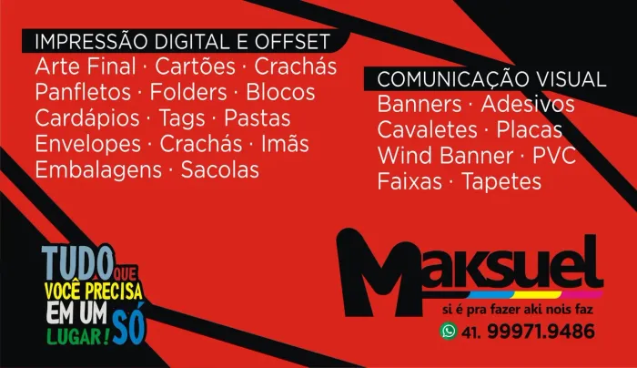 Serviços Gráficos Entrega em 24hs