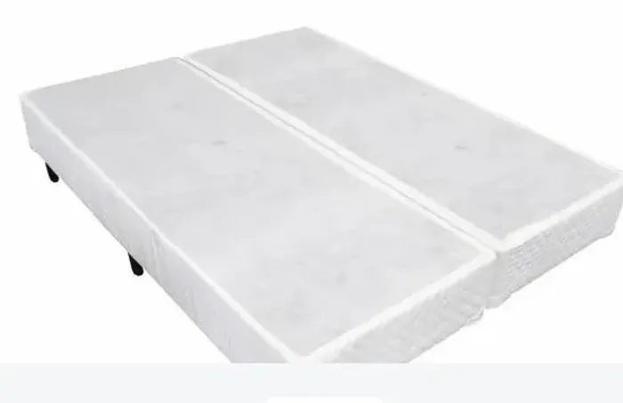 Cama box base bipartido direto de fábrica