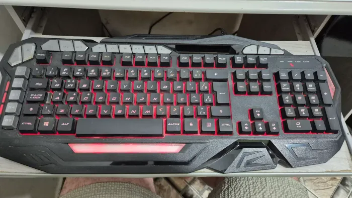 Teclado Gamer Multilaser Warrior Killian, TC226