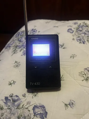TV Casio Analógica anos 90