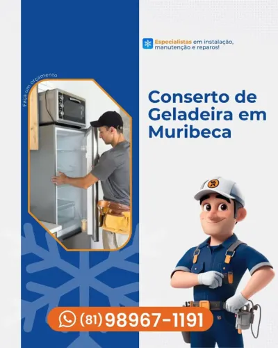 Conserto de Geladeira em Muribeca - Atendemos toda Região