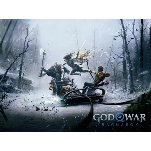 Poster 70 cm x 50 cm God of War Ragnarok