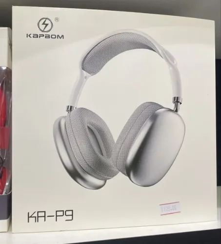 Fone De Ouvido Sem Fio Bluetooth Headphone Kapbom Ka P9 Branco -Loja Coimbra Comptadores