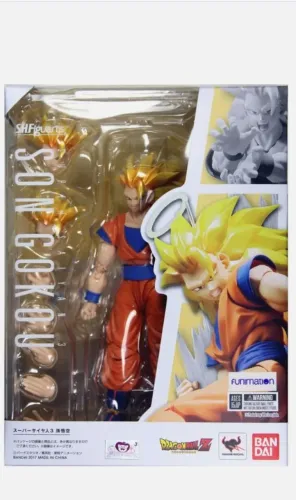 Shf original Bandai Goku ssj3 - Novo e Lacrado