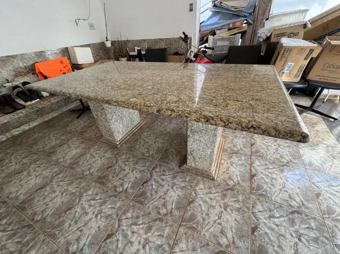 Mesa de Jantar de mármore granito 
