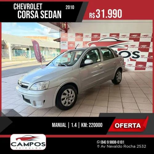 Chevrolet Corsa 1.4 Mpfi Premium Sedan 8V Flex 4P Manual