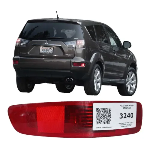 Lanterna Traseira Direita Mitsubishi Outlander 2008/2013 a048333  etq3240