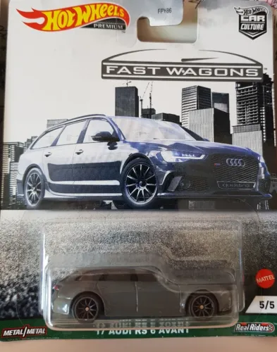 Hot Wheels Audi RS6 Fast Vans