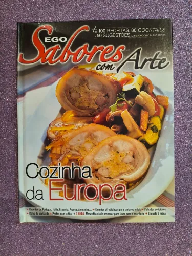 Sabores com Arte - Cozinha da Europa (Capa Dura)
