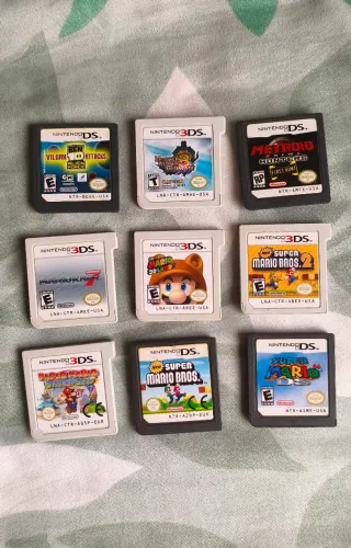 Jogos de Nintendo 3ds e DS (valores na descrição)