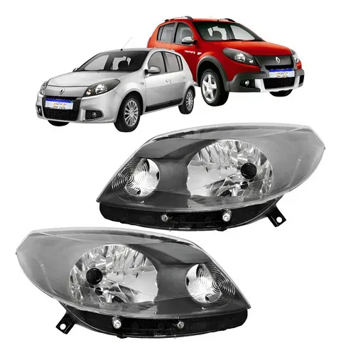 Farol Renault Sandero Stepway 2012 2013 2014 Novo