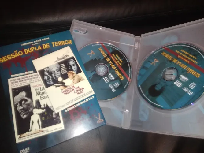 Dvd Sessão Dupla de Terror
